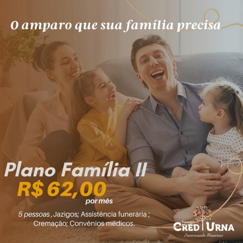 Plano Funerário Cremação Preço Benfica - Plano Funerário
