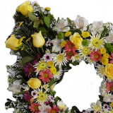 coroa de flor enterro Luciano Cavalcante