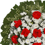 coroa de flores funeral Varjota