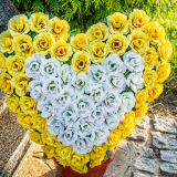 preço de coroa de flores com frase Parque Araxa