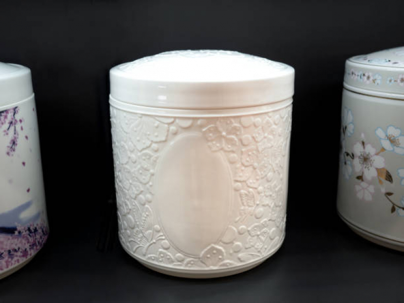Urna para Cinzas Personalizada Guararapes - Urna de Cremação